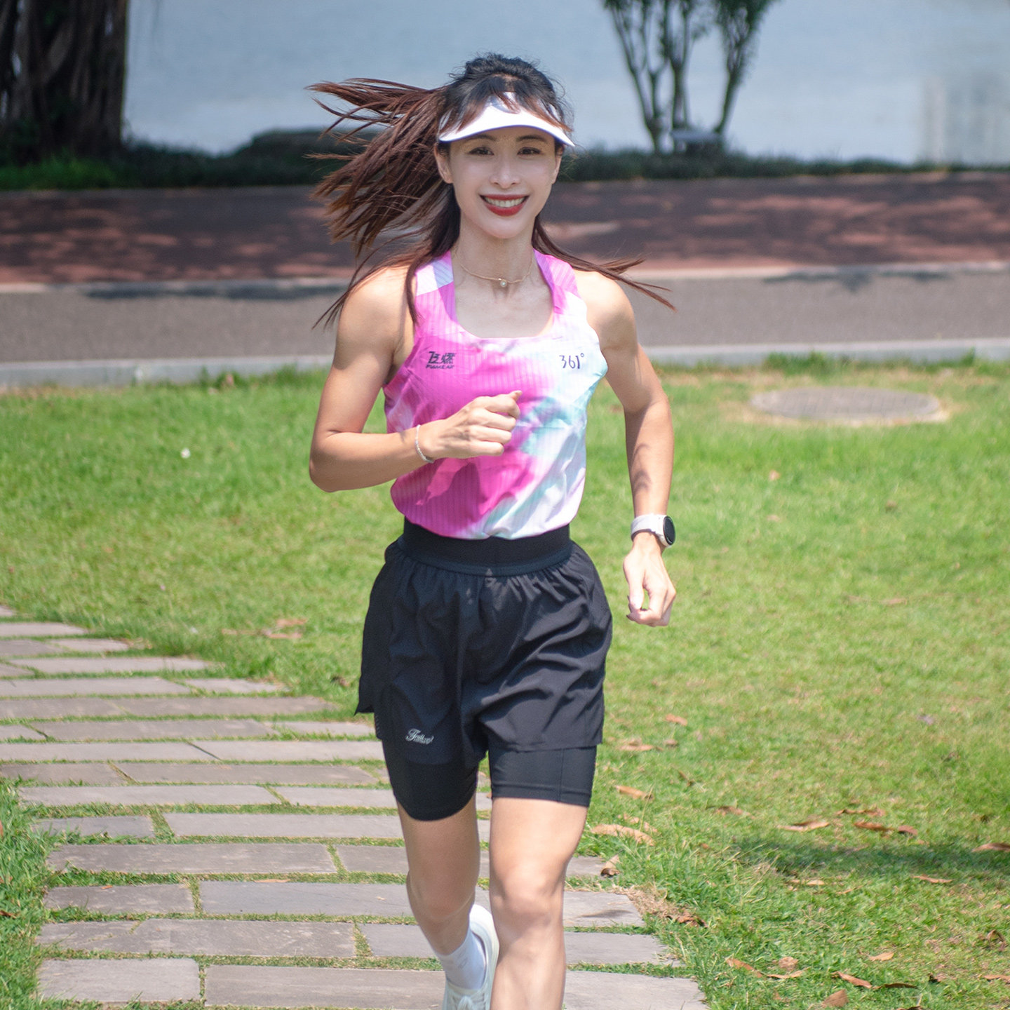 清岚361运动短裤女夏季速干透气运动裤抗菌假两件冰感跑步健身裤
