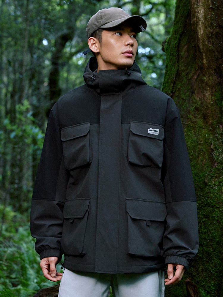 361 스포츠 자켓 남자 2024 겨울 방수 및 방풍 느슨한 야외 짠 윈드 브레이커 등산 의류 여성상의