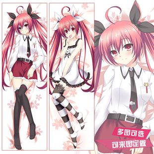 约会大作战 七罪狂三万由里星宫六喰琴里十香 二次元动漫等身抱枕