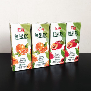 桃汁橙汁鲜果饮汇源10%橙汁
