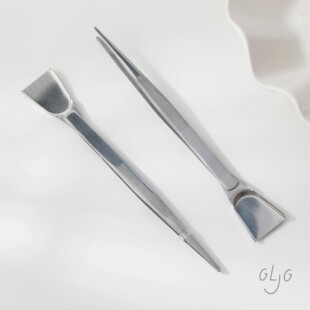 diy串珠配件多功能珠铲米珠带镊子不锈钢铲夹首饰打金工具