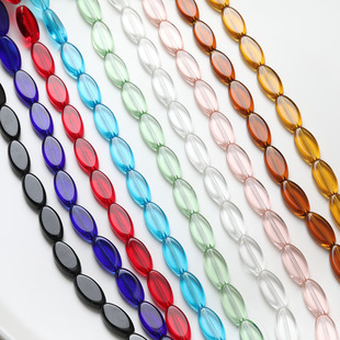 玻璃马眼珠diy手工串珠项链手链耳饰材料配件