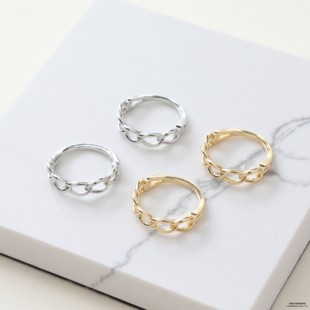 铜镀真金 14k包金 保色戒指diy配件