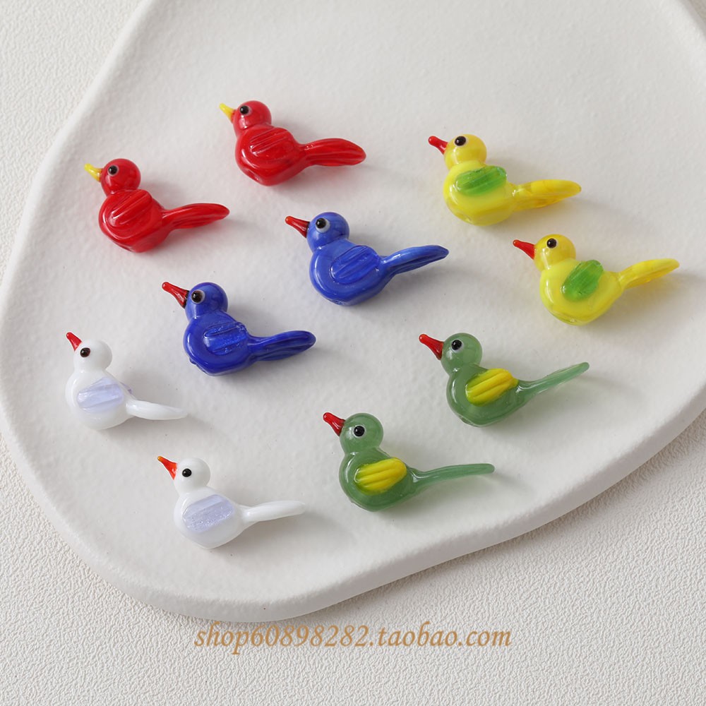 diy琉璃复古串珠耳饰手链