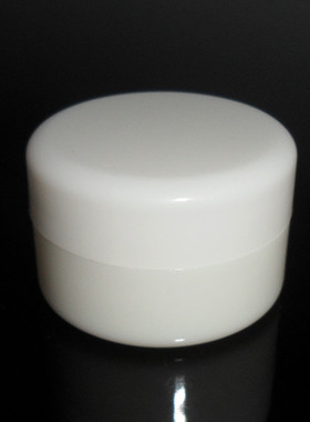 20ml软膏盒化妆品20g小盒子面霜盒全白色DIY试用装便携瓶分装瓶