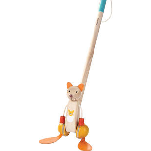 泰国 Plantoys 袋鼠推推乐