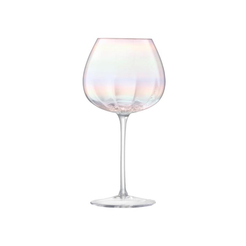 Pearl 彩虹高脚酒杯 英国 LSA 进口人工吹制玻璃红白葡萄酒香槟杯