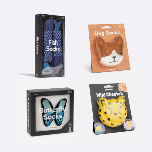 西班牙设计品牌创意包装闺蜜袜子