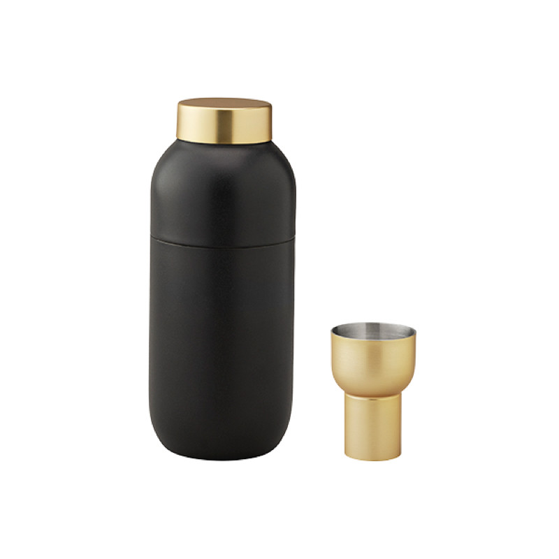 Stelton Collar cocktail shaker 调酒器和量杯 丹麦进口 酒摇床