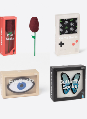 西班牙 DOIY 袜子 均码中筒袜 创意包装 奇幻好玩有故事 情侣七夕