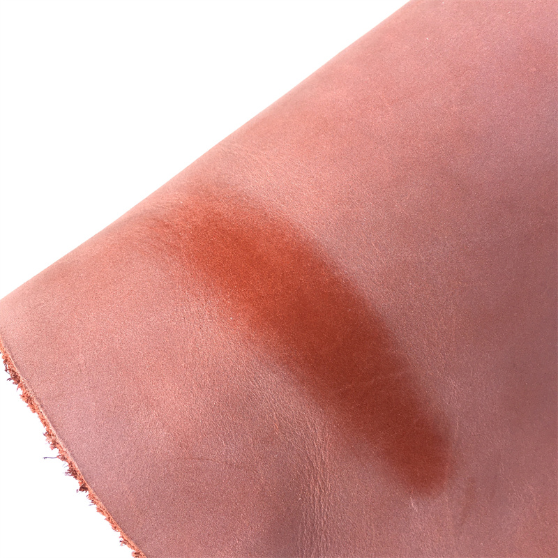 WLP001雾蜡皮料擦色牛皮真皮手工DIY头层牛皮2mm偏挺