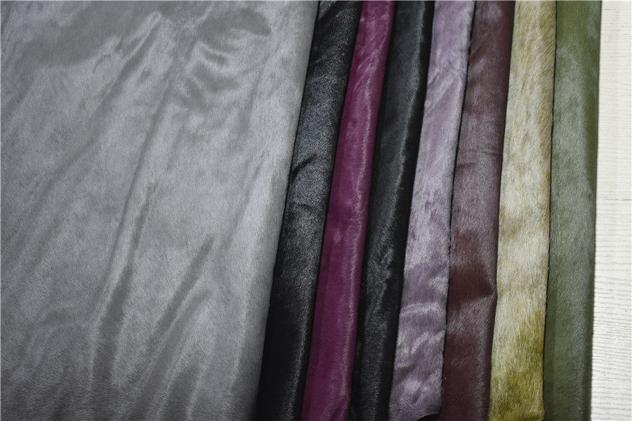 G16272纯色牛毛马毛皮毛一体鞋靴服饰箱包皮具真皮DIY手工皮料