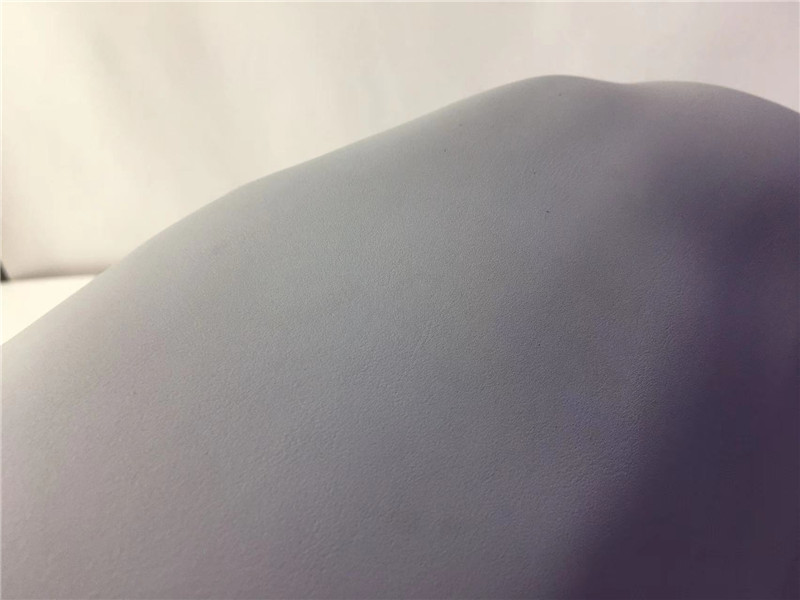 灰色平纹头层牛皮箱包皮料皮具面料2mm偏挺手工diy真皮皮料C2227