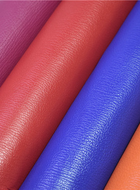 G13181手工真皮DIY皮料鲨鱼皮纹头层牛皮1.2-1.4mm软