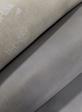 美国Horween灰色疯马头层牛皮真皮箱包手工DIY皮料1.7偏挺D1218