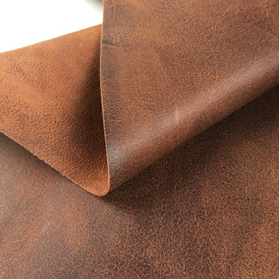 YP032羊巴戈反面羊皮真皮手工DIY皮料1.1mm偏挺