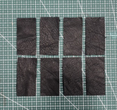 特种动物真皮裁片鹿皮鳄鱼鸵鸟珍珠鱼皮牛仔裤 皮带头镶嵌 皮牌服装