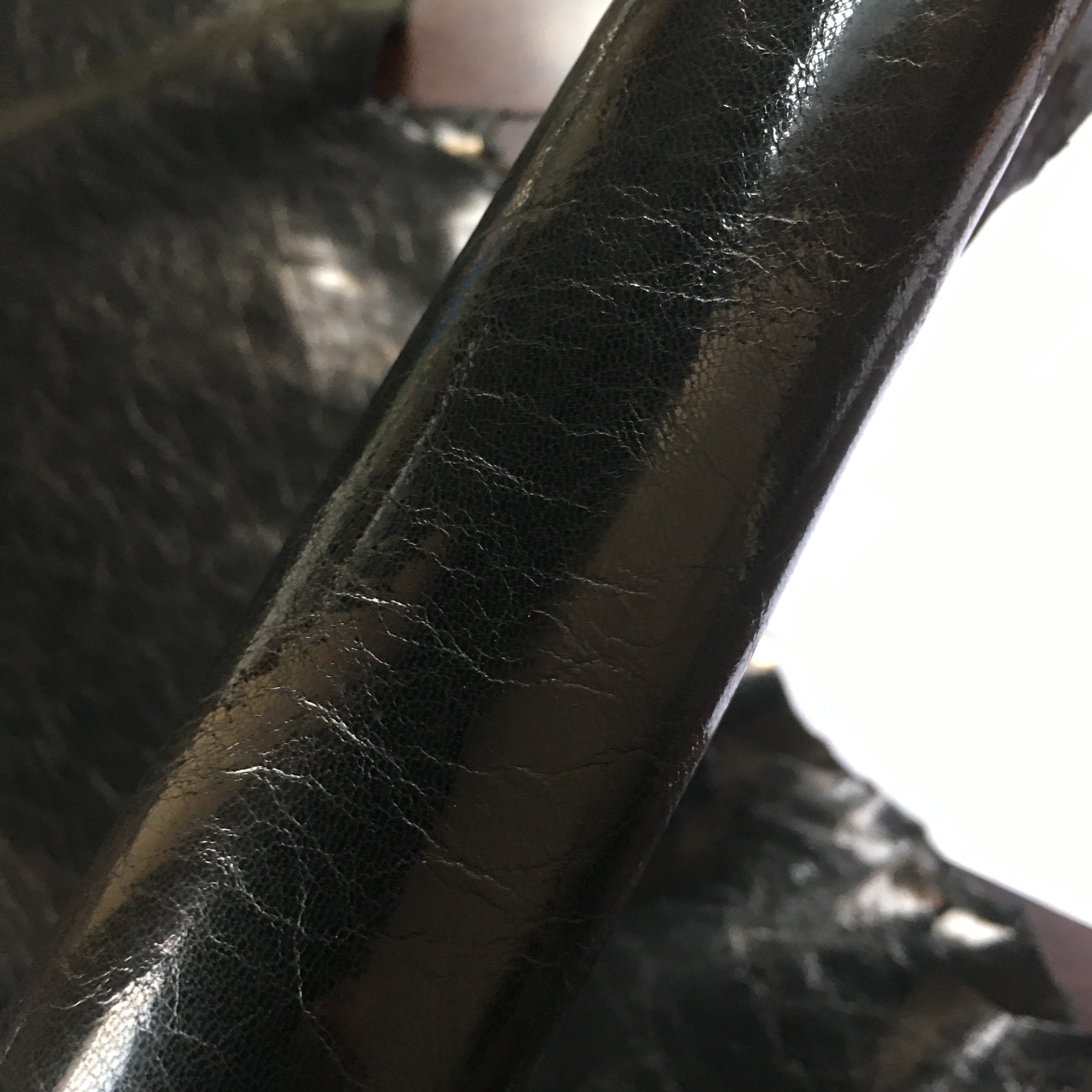 Lp115黑色水晶鹿皮真皮手工DIY皮料1mm适中