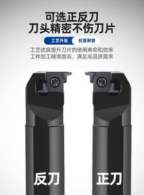 新款数控车床小孔内外切槽刀具SNGR10K/12M/0809刀杆浅槽挖槽包邮
