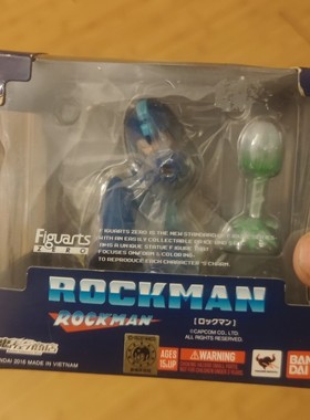 现货 万代 魂限定 Figuarts Zero FZ 初代 洛克人 Rockman 岩男