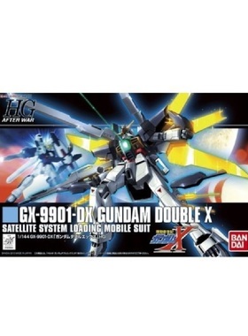 万代 现货 HG HGAW HGUC 163 1/144 DOUBLE X DX高达 拼装模型
