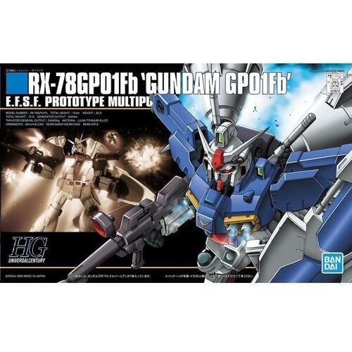 万代HG高达GP01FB全喷射拼装模型