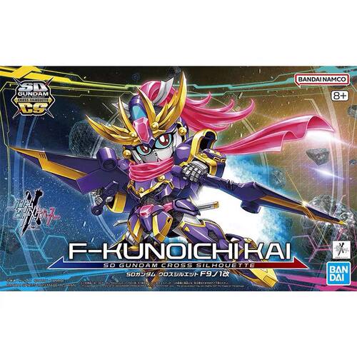 万代SDCD拼装模型F91高达F9之1改