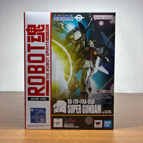 万代 魂限定 ROBOT魂 R魂 RX-178+FXA-05D 超级高达 成品模型