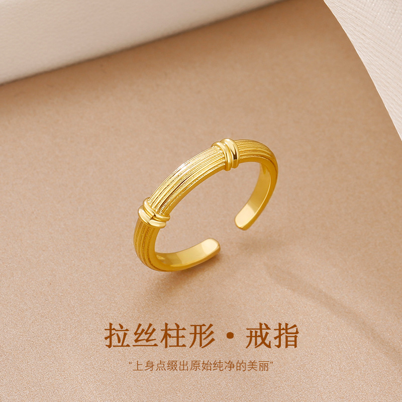 镀S925银新款命中柱定ins风立体