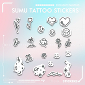 迷你小图 手指 高级感纹身贴防水女 纹身师联名款 苏小木