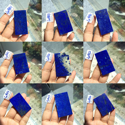 原矿无忧化青金石无事牌吊坠