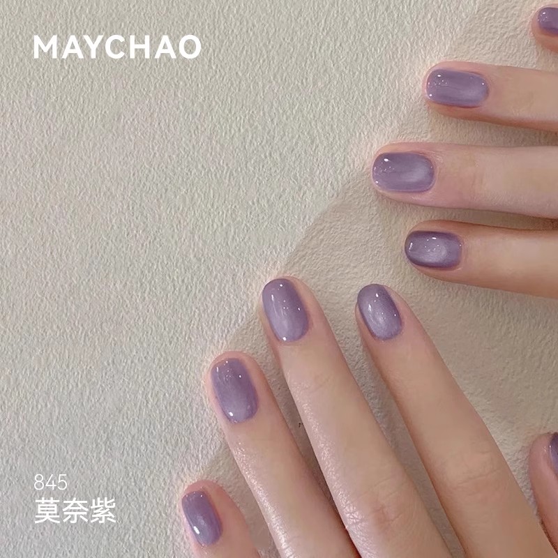 美潮红宝石墨尔本夏季脚趾玻璃珠猫眼甲油胶2025网红显白爆款美甲