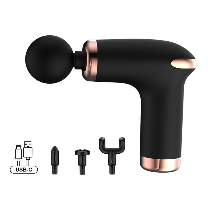 USB Portable Mini Massage Gun Pistol Facial Massager For Bod