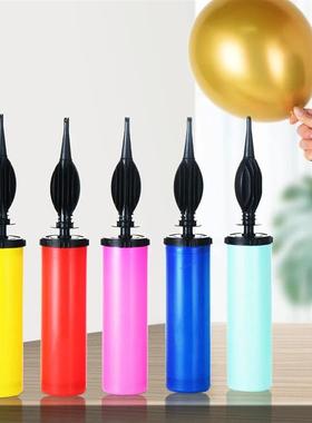 1/3/5 Pcs Random Balloon Pump Air Inflator Hand Push Portabl