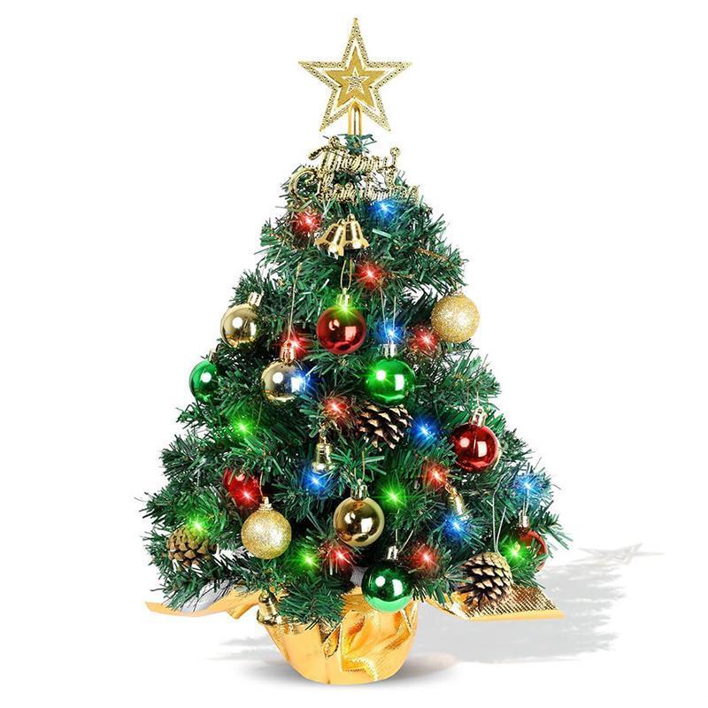 Christmas tree 60cm mini ornament illuminated decoration圣诞
