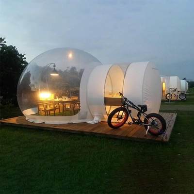 New Outdoor Camping Inflatable Tent Large DIY House Hotel Fa