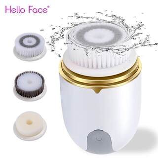 Hello Face ultrasonic Facial Cleanser Brush Electric Cleansi