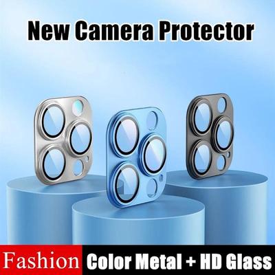 Full Cover Camera Lens Protector on适用iPhone16 14 15 Pro Max 13 12 Mini 11 Pro Max Camera Protector