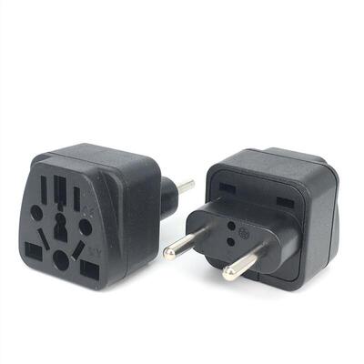 Universal CE Kr american european power plug adapter AU EU
