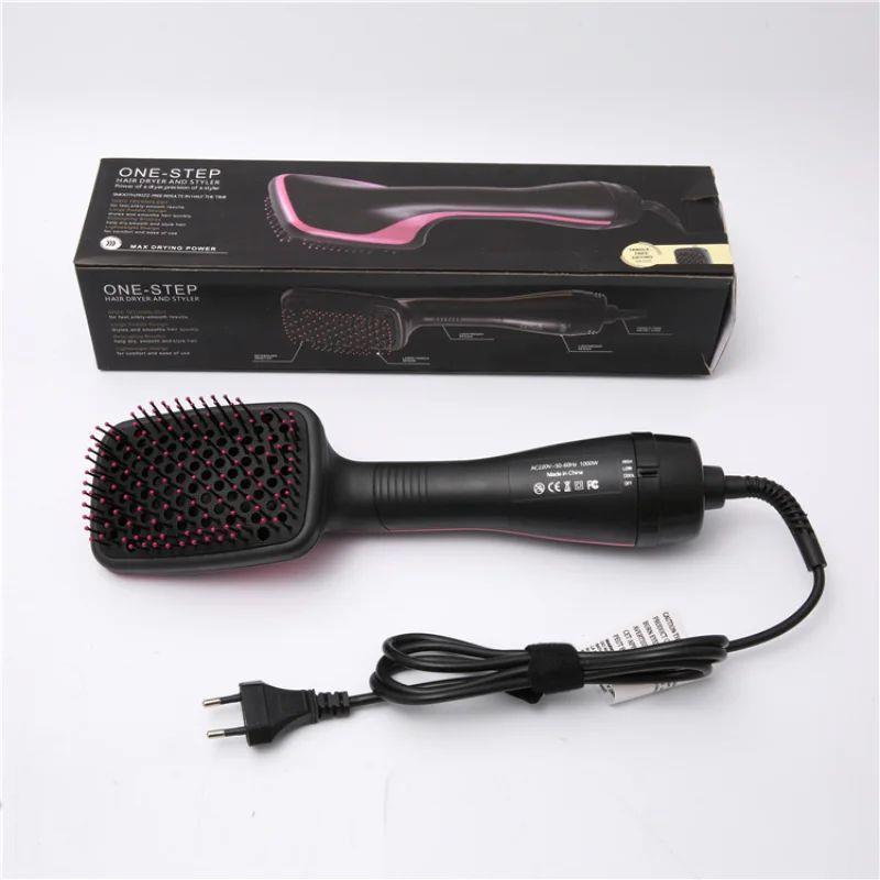 3 in 1 Hair Dryer Brush Dryer and Straightening Brush One St