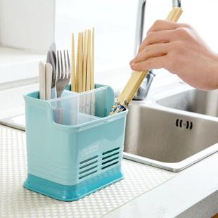 NEW Spoon Chopsticks Fork Storage Box Rack Multifunction Cut