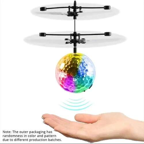 Led Light Suspension Crystal Ball Infrared Induction RC Gest