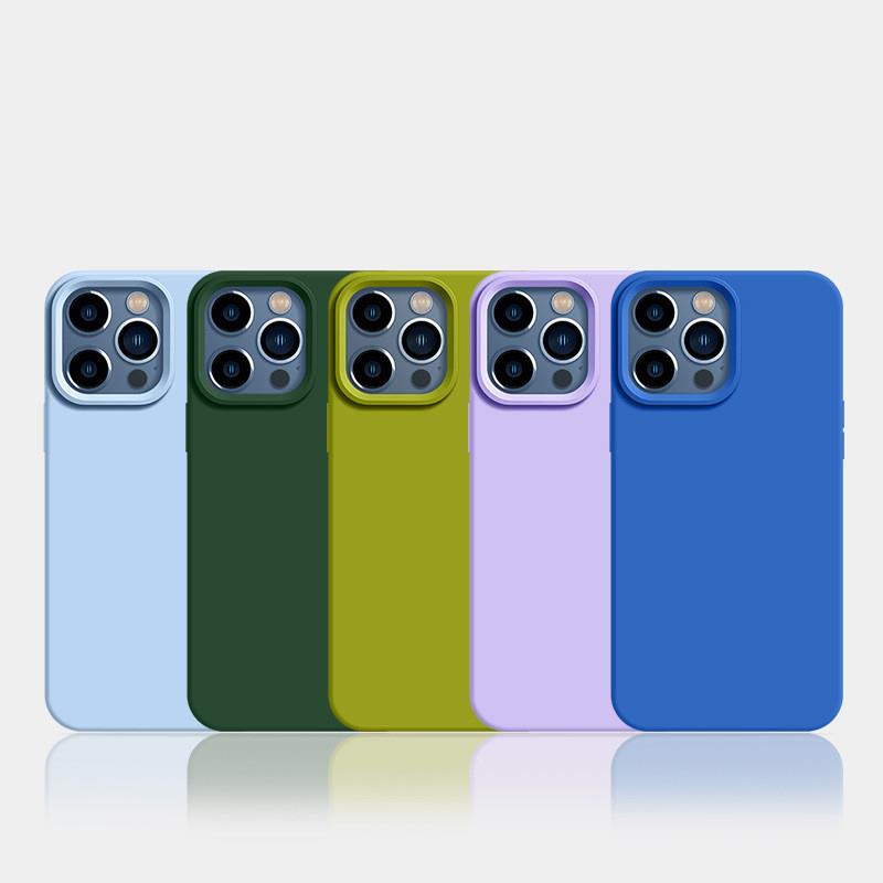 真液态硅胶适用iPhone 16 15 14 13 12 11 Pro Max Silicone Case