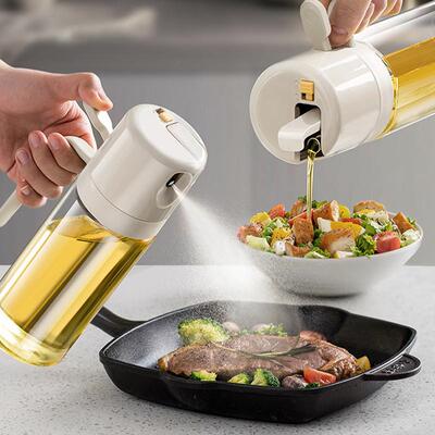 2 in 1 Oil Sprayer Oil Sprayer for Cooking Dispenser Bottle