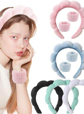 Wash face headband, headband, hair towel Headwear hair clip