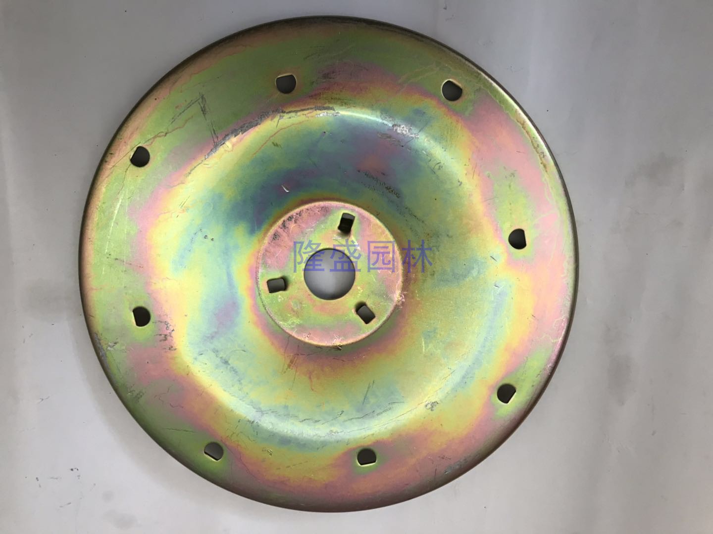 适用于本田GXV160草坪机刀盘HRJ196/216割草机刀盘刀片座