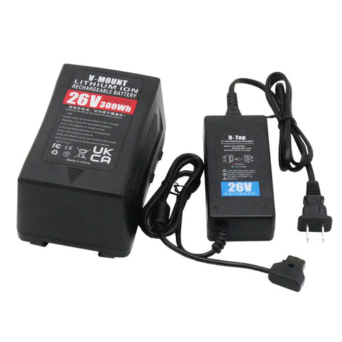 V口电池 高压26V 影视灯具专用供电 爱图仕 南冠 送充电器 包邮