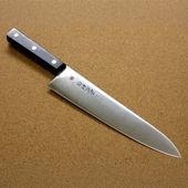 原装 进口日本正广三德刀主厨师刀切菜肉刀寿司刀烧烤肉店用刀直邮