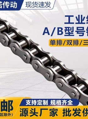 工业传动链条3分06B4分08B5分10A 6分12A1寸16A 20A24A28A 32A40A