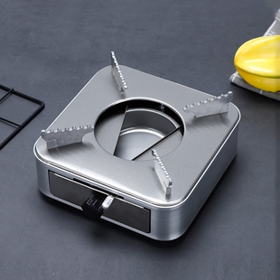 户外便携式小火锅酒精炉家用抽屉式干锅锅具露营干锅底座加厚商用